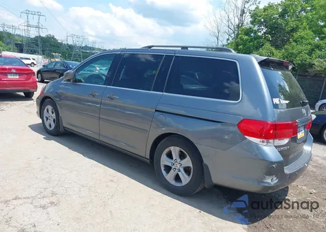 2010 Honda Odyssey Touring from USA, damaged, VIN 5FNRL3H90AB080132